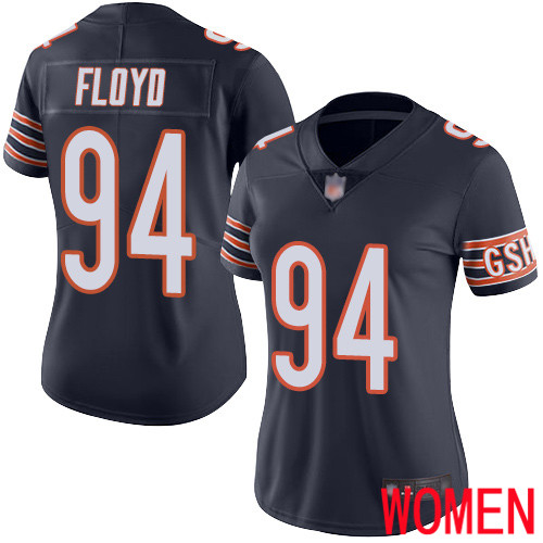 Chicago Bears Limited Navy Blue Women Leonard Floyd Home Jersey NFL Football #94 Vapor Untouchable